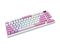 Клавиатура механическая MSI FORGE GK600 TKL W VIOLET UA 83key, mechanical Linear, USB-A, Wireless, Bluetooth, EN/UKR/RU, RGB, фиолетовый