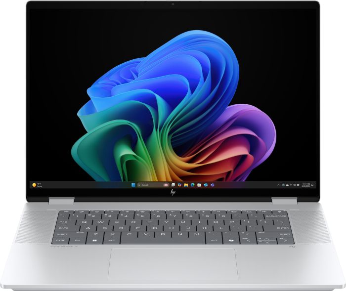 Ноутбук HP OmniBook X Flip x360 16-as0006ua 16" WUXGA IPS Touch, Intel U5-226V, 16GB, F1TB, UMA, Win11, сріблястий