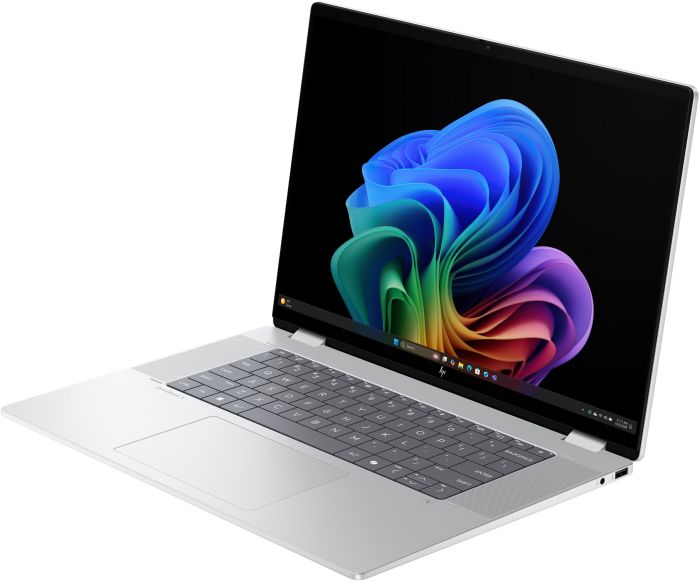 Ноутбук HP OmniBook X Flip x360 16-as0006ua 16" WUXGA IPS Touch, Intel U5-226V, 16GB, F1TB, UMA, Win11, сріблястий