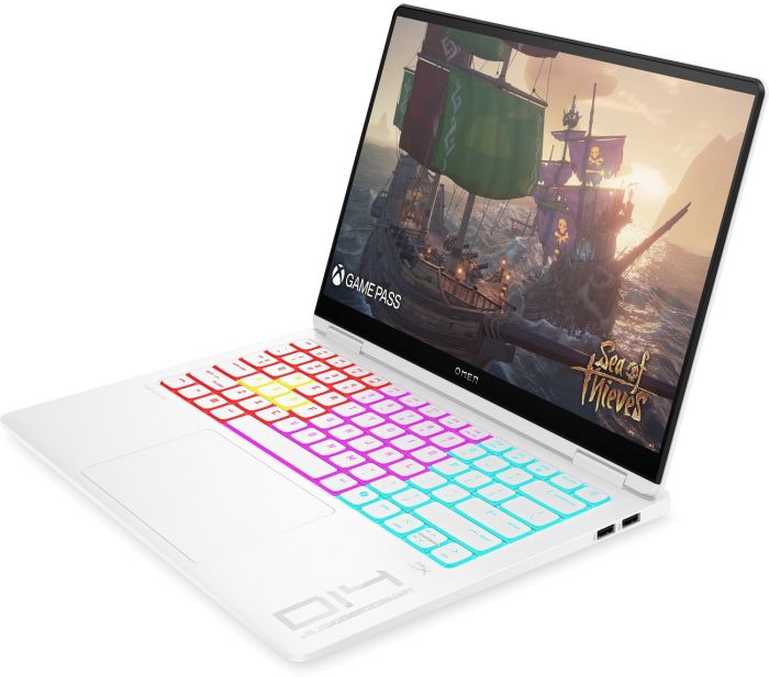 HP Notebook OMEN Transcend 14-fb1006ua 14" 3K OLED, Intel U7-255H, 32GB, F1TB, NVD5060-8, Win11, white