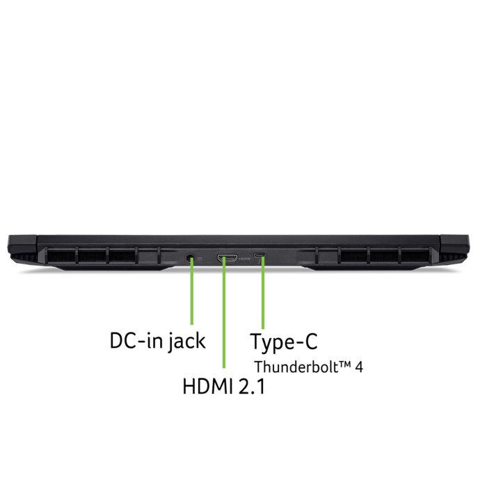 Ноутбук Acer Nitro V 16 ANV16-72 16" WQXGA IPS, Intel 9-270H, 32GB, F1TB, NVD5070-8, Lin, чорний