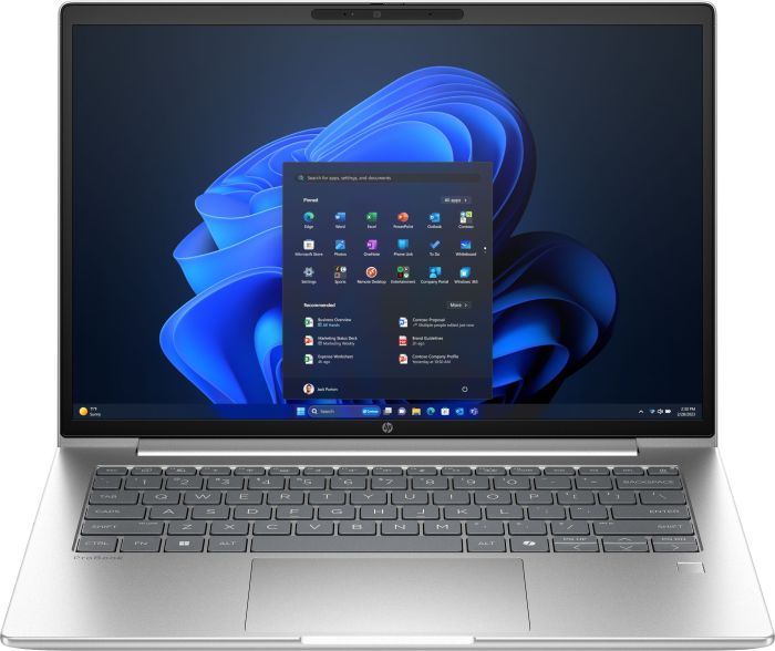 Ноутбук HP ProBook 4-G1i 14" WUXGA IPS AG, Intel U7-255H, 24GB, F1TB, NVD3050-4, Win11P, сріблястий