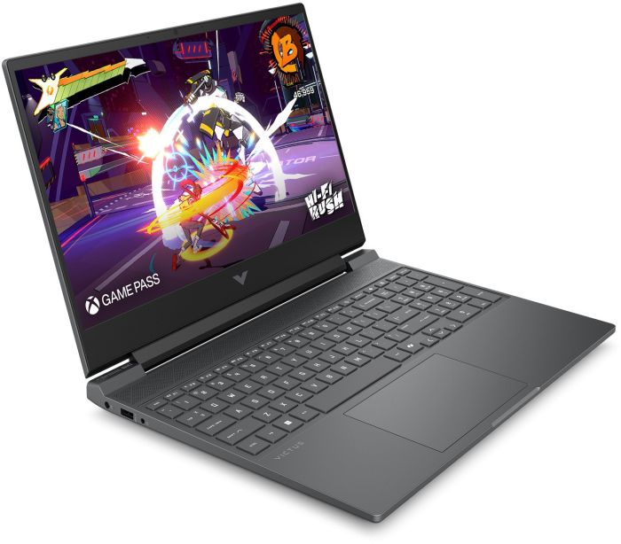 Ноутбук HP Victus 15-fa2012ua 15.6" FHD IPS AG, Intel i7-13620H, 24GB, F1TB, NVD5060-8, DOS, сірий