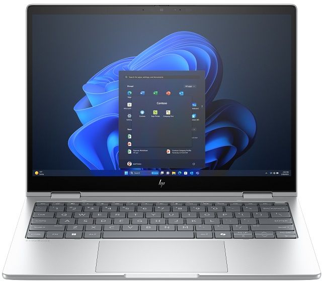 Ноутбук HP EliteBook 8 Flip G1i 13.3" WUXGA Touch, Intel U7-255U, 32GB, F1TB, UMA, Win11P, серебристый