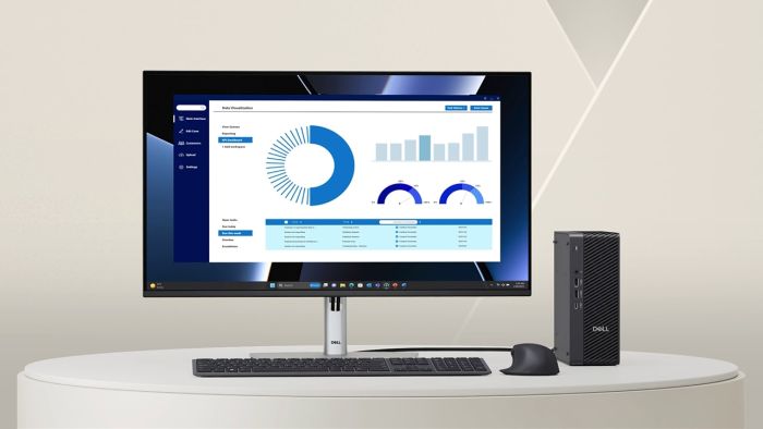 Робоча станція DELL Pro Max Micro, Intel U7-265, 16GB, F512GB, NVD A400-4, WiFi, кл+м, Win11P