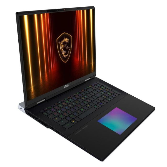 Ноутбук MSI Titan 18 HX AI A2XWIG-269UA 18" UHD+, Intel U9-285HX, 64GB, F4TB, NVD5080-16, W11P, чорний