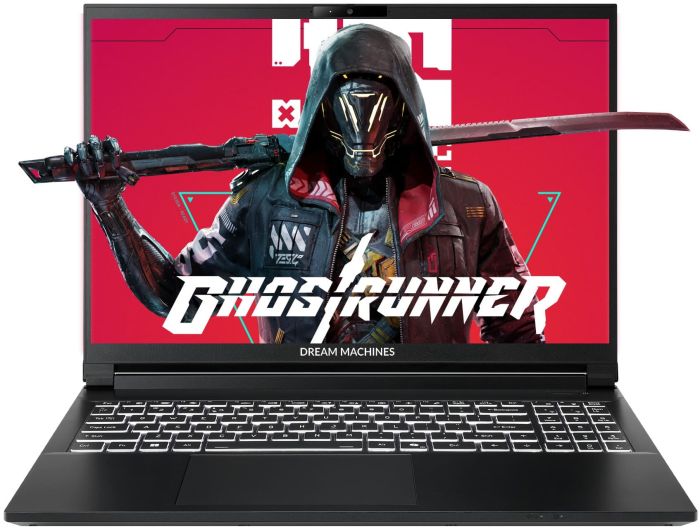 Dream Machines Notebook RT5060-15 15.6FHD+ IPS, AMD AI 9 HX 370, 32GB, F2TB, NVD5060-8, DOS, black