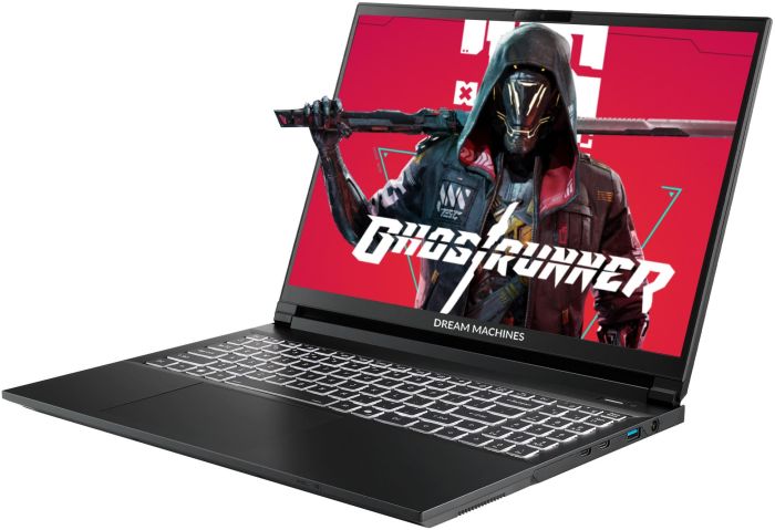 Dream Machines Notebook RT5060-15 15.6FHD+ IPS, AMD AI 9 HX 370, 32GB, F2TB, NVD5060-8, DOS, black