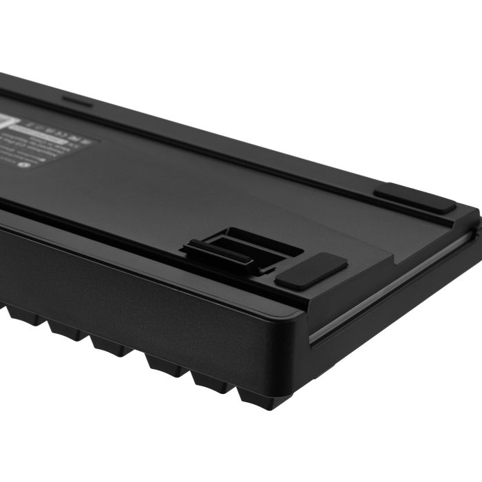 Клавіатура механічна Keychron C3 Pro V2 87Key, K pro Red, USB-A, QMK, Hot-swap, 8K, EN/UKR, RGB, чорний