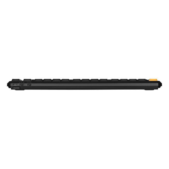 Mechanical keyboard Keychron J1 82Key, K pro Banana, WL/BT/USB-A, QMK, Hot-swap, EN/UKR, RGB, black