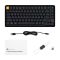 Mechanical keyboard Keychron J1 82Key, K pro Banana, WL/BT/USB-A, QMK, Hot-swap, EN/UKR, RGB, black
