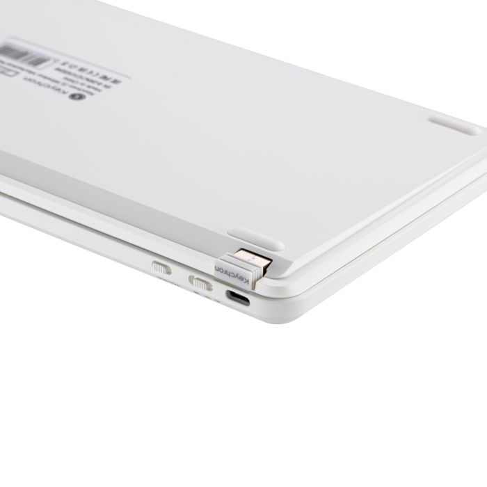 Mechanical keyboard Keychron J1 82Key, K pro Banana, WL/BT/USB-A, QMK, Hot-swap, EN/UKR, RGB, white