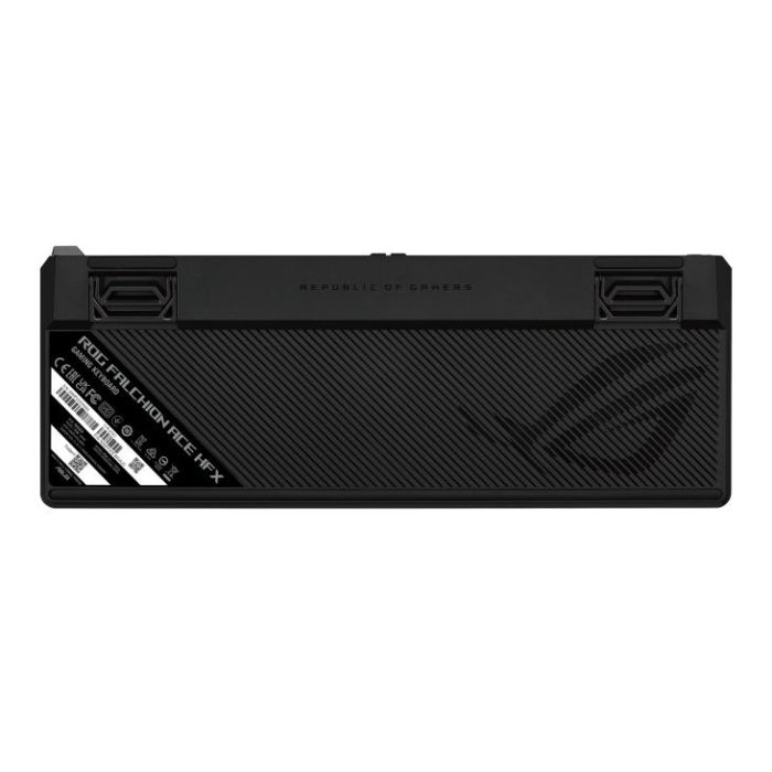 Клавіатура механічна ASUS ROG Falchion Ace HFX, 68key, HFX Magnetic Switches, USB-A, EN/UK, RGB, чорний