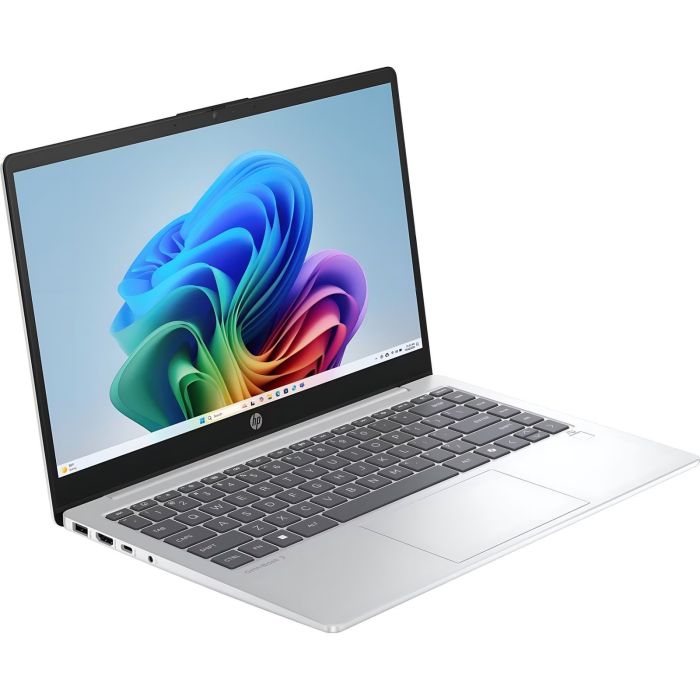 Ноутбук HP OmniBook 3 14-ha0003ua 14" FHD AG, AMD AI 5 340, 16GB, F512GB, UMA, Win11, сріблястий