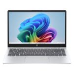 Ноутбук HP OmniBook 3 14-ha0001ua 14" FHD AG, AMD AI 5 340, 24GB, F1TB, UMA, Win11, сріблястий