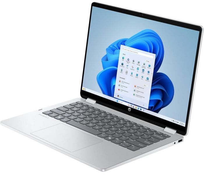 HP Notebook OmniBook 5 Flip x360 14" WUXGA IPS Touch, Intel 5-120U, 16GB, F1TB, UMA, Win11, сріблястий