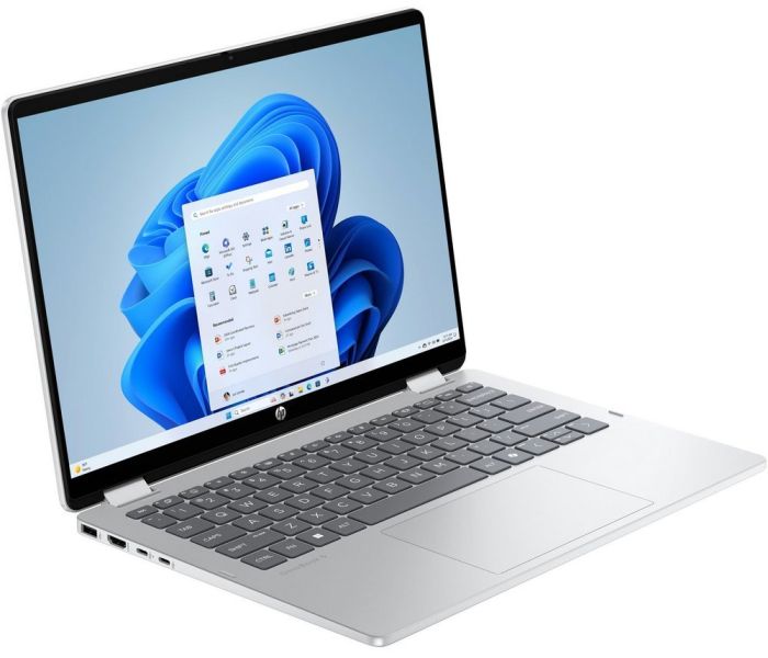 Ноутбук HP OmniBook 5 Flip x360 14" WUXGA IPS Touch, Intel 7-150U, 24GB, F1TB, UMA, Win11, сріблястий