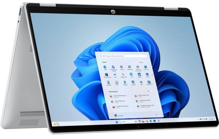 Ноутбук HP OmniBook 5 Flip x360 14" WUXGA IPS Touch, Intel 7-150U, 24GB, F1TB, UMA, Win11, сріблястий