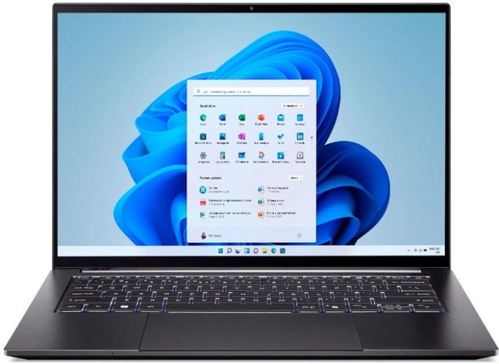 Ноутбук Acer Swift X 14 SFX14-73G 14.5" 2.8K OLED, Intel U7-255H, 16GB, F1TB, NVD5050-8, Win11, сірий