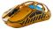 Мышь GravaStar Mercury X, BT/WL/USB-A, RGB, Battle-Worn Yellow