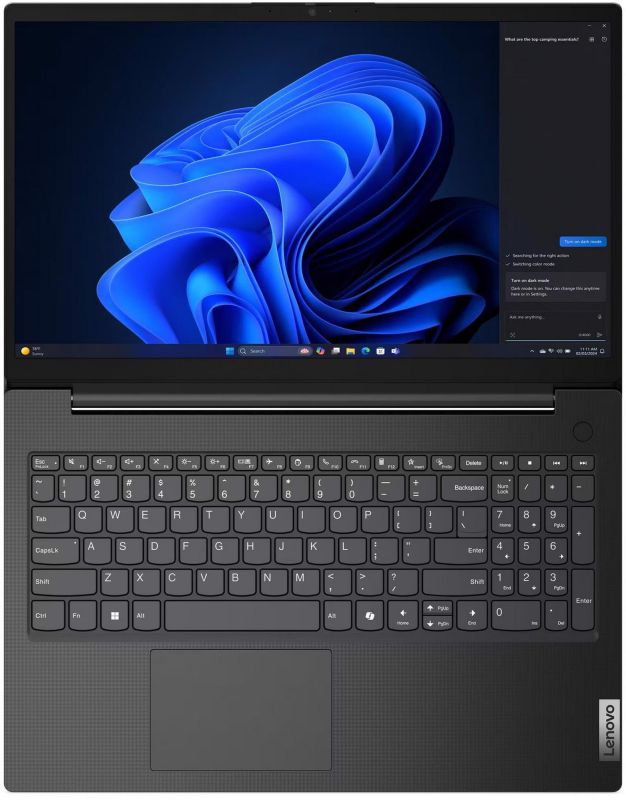 Ноутбук Lenovo V15-G5 15.6" FHD IPS AG, Intel i3-1315U, 8GB, F512GB, UMA, DOS, чорний
