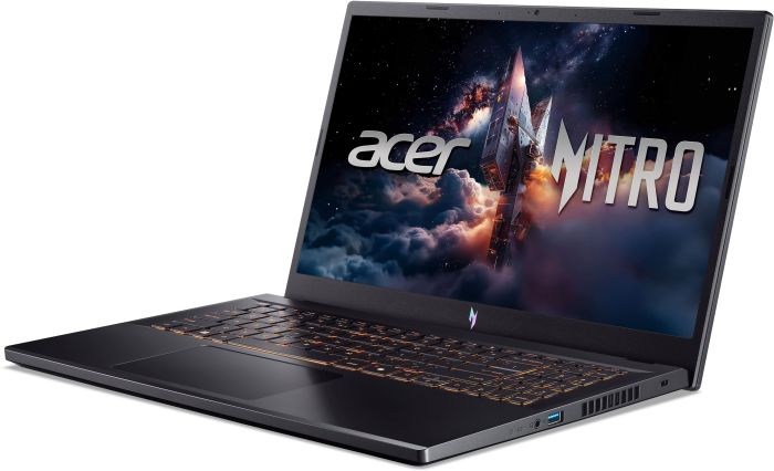 Acer Notebook Nitro V 15 ANV15-52 15.6" FHD IPS, Intel i9-13900H, 32GB, F1TB, NVD5060-8, Lin, black