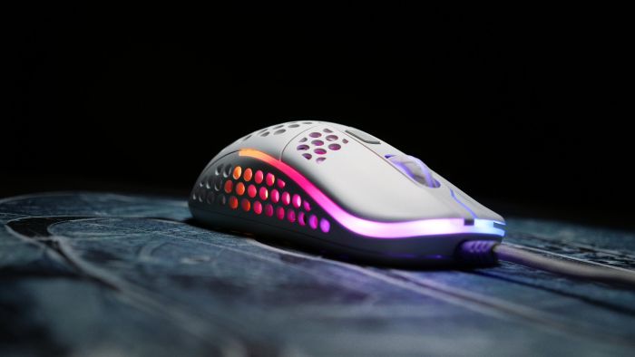 Мышь Xtrfy M42, USB-A, RGB,  Білий