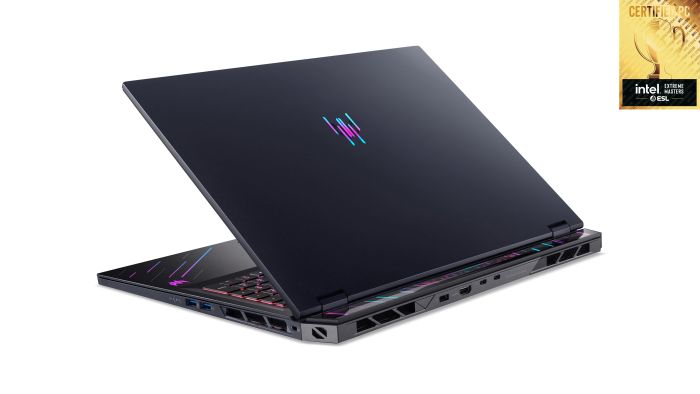Ноутбук Acer Predator Helios 18 PH18-73 18" WQUXGA IPS, Intel U9-275HX, 96GB, F4TB, NVD5090-24, Win11P, чорний