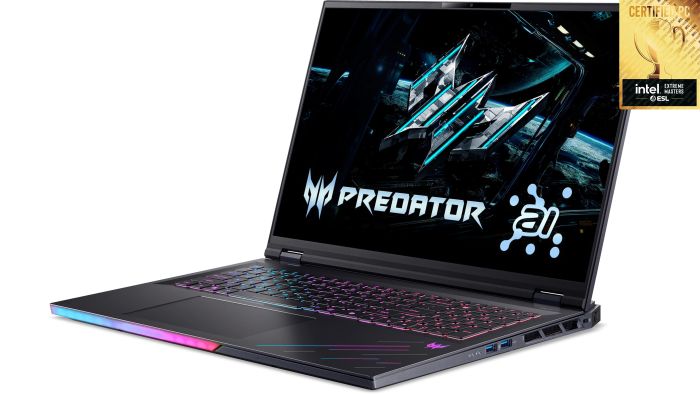 Ноутбук Acer Predator Helios 18 PH18-73 18" WQXGA IPS, Intel U9-275HX, 192GB, F5TB, NVD5080-16, Win11P