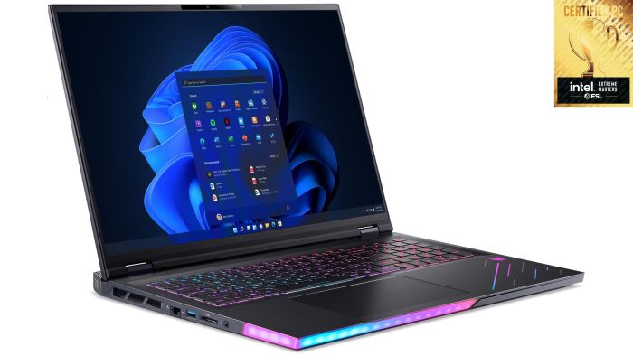 Acer Notebook Predator Helios 18 PH18-73 18" WQXGA IPS, Intel U9-275HX, 64GB, F2TB, NVD5080-16, Win11P