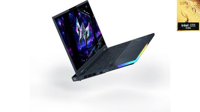 Ноутбук Acer Predator Helios 16 PH16-73 16" OLED, Intel U9-275HX, 64GB, F2TB, NVD5070Ti-12, Win11P, чорний