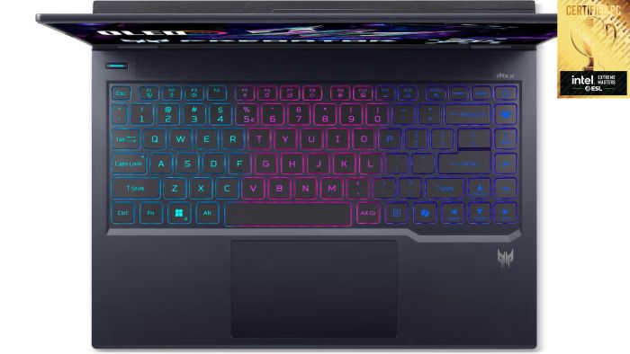 Acer Notebook Predator Helios Neo 14 PHN14-71 14.5" 2.8K OLED, Intel U9-285H, 32GB, F1TB, NVD5070-8, Lin, black