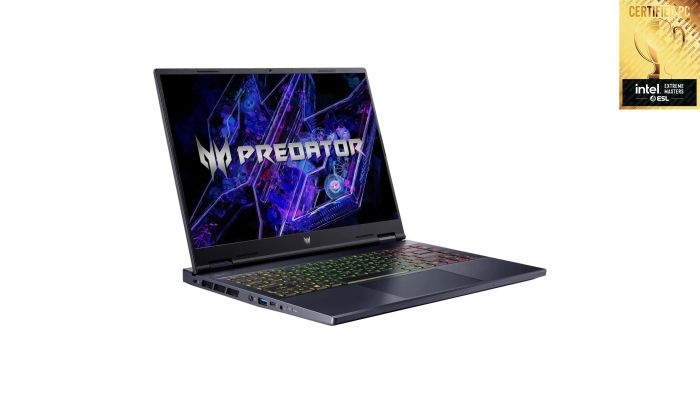 Ноутбук Acer Predator Helios Neo 14 PHN14-71 14.5" 2.8K OLED, Intel U9-285H, 32GB, F1TB, NVD5060-8, Lin, чорний