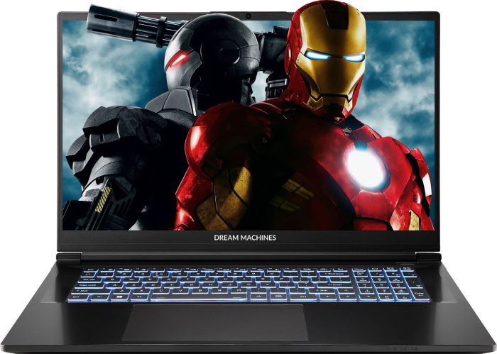 Ноутбук Dream Machines RG5060-17 17.3QHD IPS, Intel i9-14900HX, 32GB, F1TB, NVD5060-8, DOS, черный