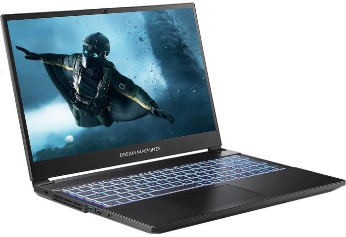Ноутбук Dream Machines RG5050-15 15.6FHD IPS, Intel i7-13620H, 32GB, F1TB, NVD5050-8, DOS, черный