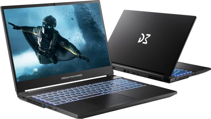 Ноутбук Dream Machines RG5050-15 15.6FHD IPS, Intel i7-13620H, 32GB, F1TB, NVD5050-8, DOS, черный