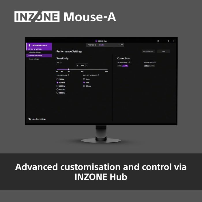 Миша ігрова Sony INZONE Wireless