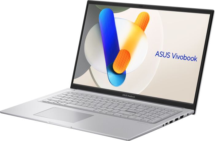 Ноутбук ASUS Vivobook 17 X1704VA-AU835 17.3" FHD IPS, Intel i7-1355U, 16GB, F512GB, UMA, NoOS, Сріблястий