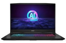 Ноутбук MSI Katana A17 AI B8VF-1036XUA 17.3 FHD, AMD R7-8845HS, 16GB, F1TB, NVD4060-8, DOS, чорний