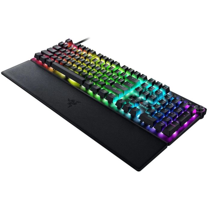 Клавіатура механічна Razer Huntsman V3 Pro 8KHz, 104key, Analog Optical Switch Gen-2, USB-A, EN, RGB, чорний