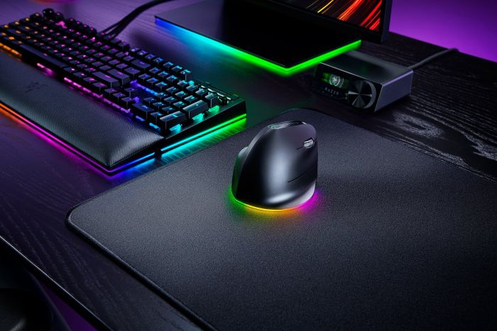 Миша Razer Pro Click V2, USB-A/WL/BT, Vertical Ed., чорний