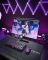 Клавіатура магнітна GravaStar Mercury V75 Lite 75keys, Blackcore, USB-A, Transparent Black