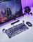 Клавіатура магнітна GravaStar Mercury V75 Pro 80keys, GravaStar x Gateron Jade Gaming, USB-A, 8k, RGB, Iron Purple