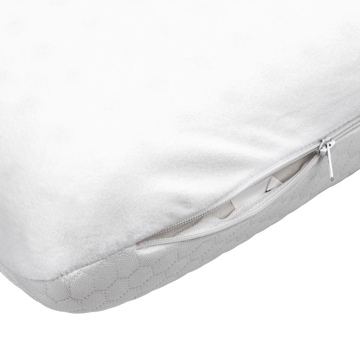 Подушка ортопедическая ARDESTO Sleepwell Warm&Cold 60х40х12см, прямоугольная, пена мемори, белый