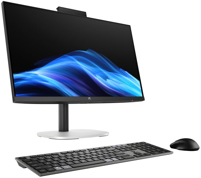 Комп'ютер персональний моноблок HP ProStudio 4-G1i 23.8" FHD IPS AG, Intel U5-235T, 16GB, F512GB, UMA, WiFi, кл+м, DOS, чорний