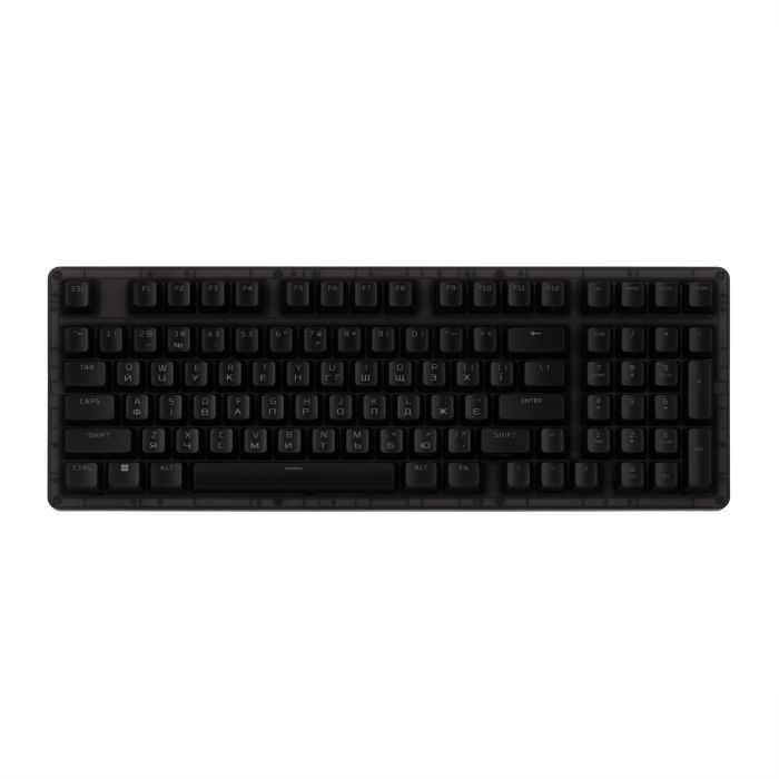 HyperX Alloy keyboard Origins 2 1800 103key, Red, USB-A, Hot-Swap, EN/UA, RGB, black