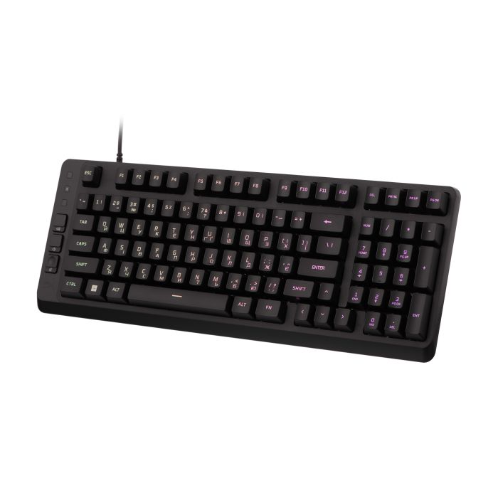 HyperX Alloy keyboard Origins EVE 1800 99key, Red, USB-A, EN/UA, RGB, black