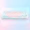 Mechanical keyboard GravaStar Mercury K1 Lite 80keys, GravaStar x BSUN Grey, BT/WL/USB, Lumen Rose
