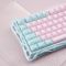 Mechanical keyboard GravaStar Mercury K1 Lite 80keys, GravaStar x BSUN Grey, BT/WL/USB, Lumen Rose
