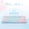 Клавіатура механічна GravaStar Mercury K1 Lite 80keys, GravaStar x BSUN Grey, BT/WL/USB, Aurora Mist